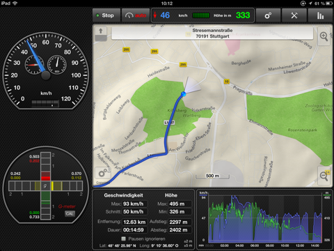 Скриншот из GPSSpeed HD: The GPS tool