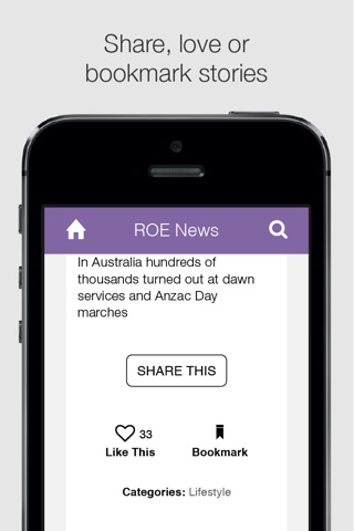 ROE News screenshot 2