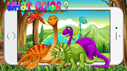 How to cancel & delete Colour Skills Test Dinosaur for Kid 2 3 4 Year Old from iphone & ipad 1