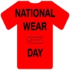 Happy National Wear Red Day Stickers