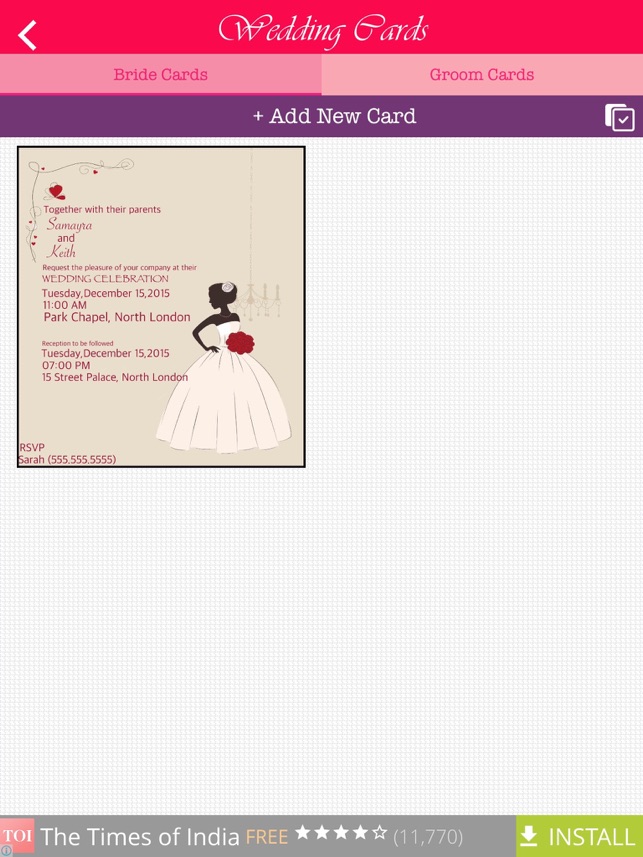 Invitation Cards(圖1)-速報App