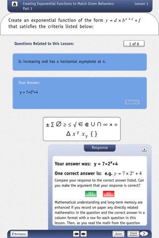 Explore Exponential Functions screenshot 4