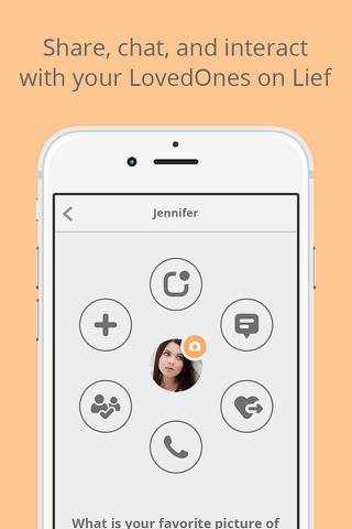Lief App - Be social...in a private way screenshot 2