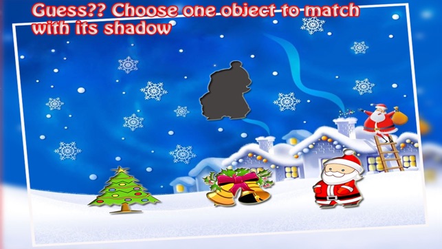 Christmas Puzzle Game - Shadow Matching For Kids(圖2)-速報App