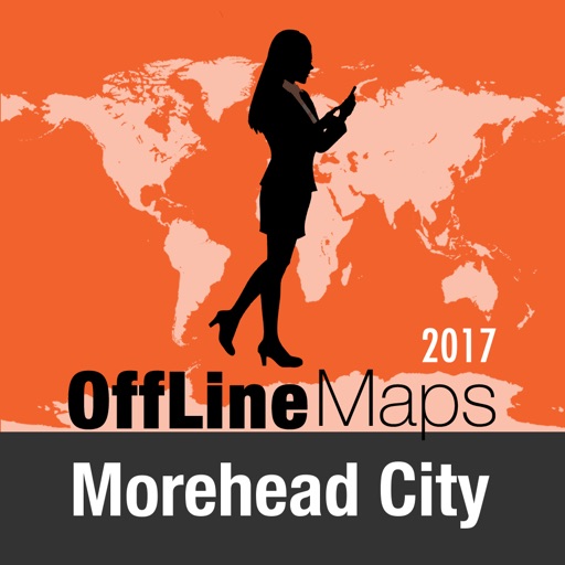 Morehead City Offline Map and Travel Trip Guide icon