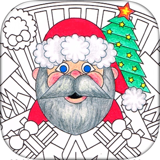 Christmas Coloring Book– Free Color Pages & Game.s iOS App