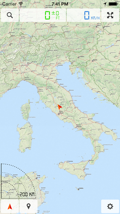 Italy, Venice, Vatican - Offline Map & GPS Navigator Screenshot 1