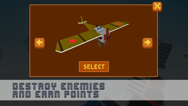 Pixel Plane War Air Combat Battle 3D Full screenshot-3
