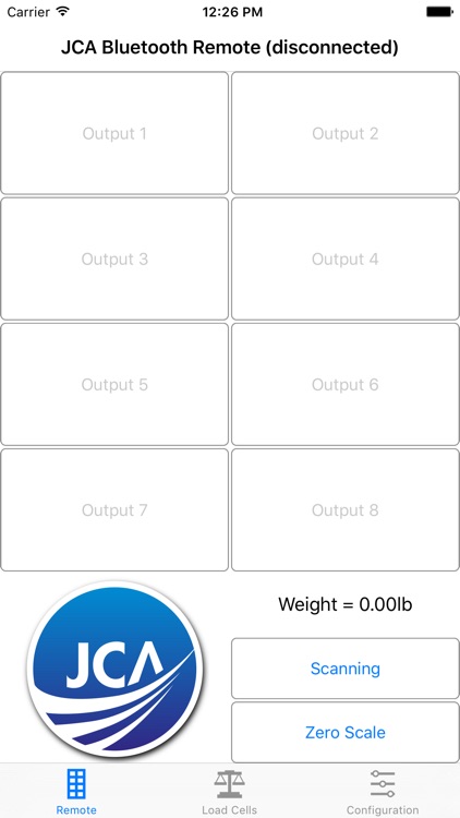 JCA Bluetooth Remote