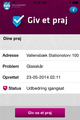 Giv et praj - Vallensbæk screenshot 2