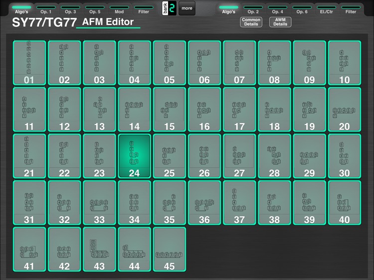 MD77: Voice Editor for Yamaha SY77/TG77 by Ibo Kai screenshot-4