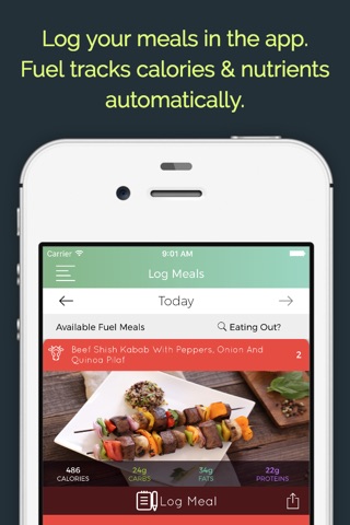 Fuel Meal Delivery: Customized Organic Meals screenshot 3