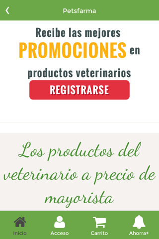 Petsfarma,farmacia veterinaria screenshot 2