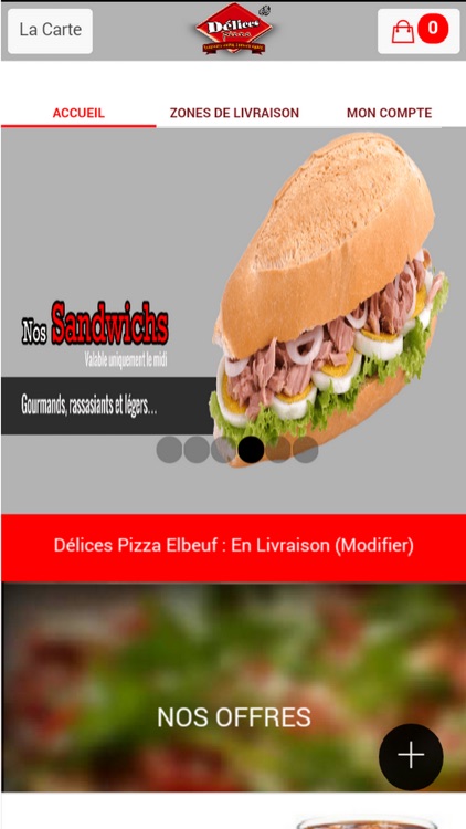 Délices Pizza