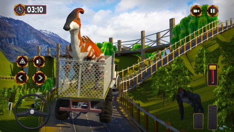 City Zoo Angry Dino Transport Truck Simulator Game screenshot-4