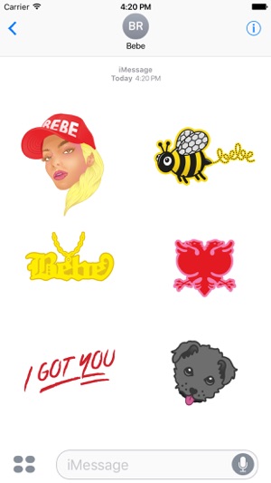 Bebe Rexha Sticker Pack(圖2)-速報App