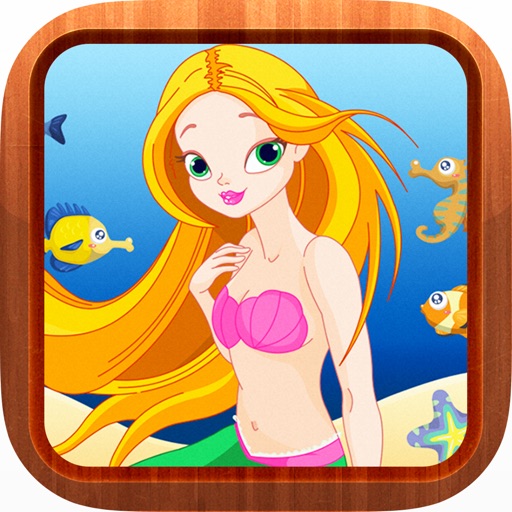Mermaid Princess Jigsaw Puzzles Games for Toddlers Icon