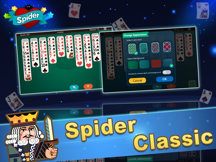 Spider Solitaire Classic HD-Free Card Game