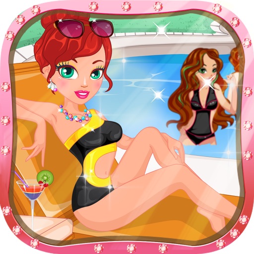 Pool Party - Princess makeup girls games icon