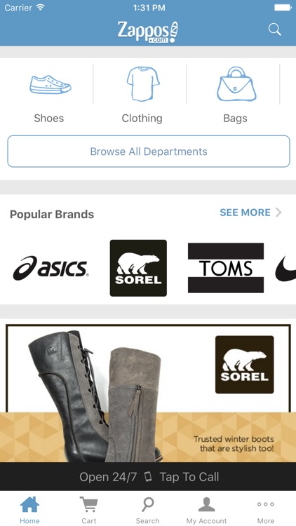 Zappos screenshot-0