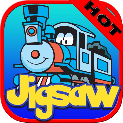 Train Jigsaw - Learning fun puzzle game icon