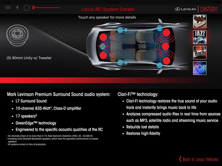 Mark Levinson for Lexus screenshot-3
