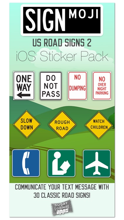 SignMoji: US Road Signs 2