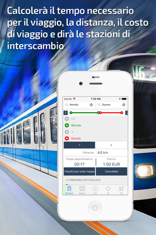 Milan Metro Guide and Route Planner screenshot 3
