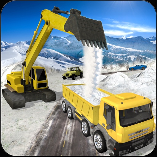 Hill Climb Excavator Crane Simulator - Driving Heavy Excavator Machinery in Offroad Mountains icon