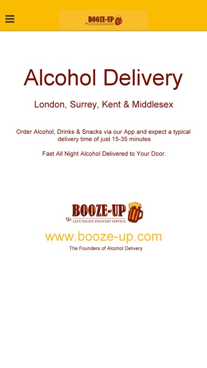 Booze Up :: Alcohol Delivery