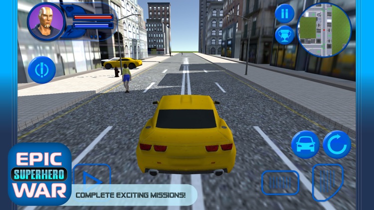 Epic Superhero War Pro screenshot-4