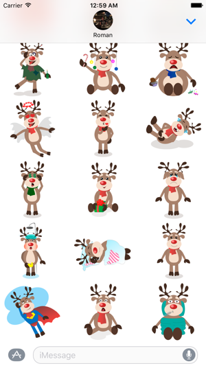 Deer Sean - christmas sticker pack(圖2)-速報App