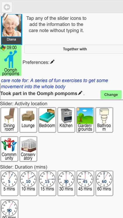 Oomph! Activities for Care