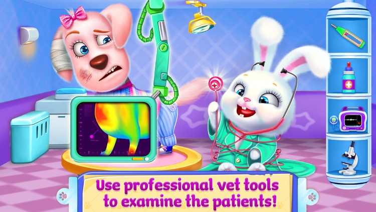 Doctor Fluff Pet Vet - Animal ER simulator screenshot-4