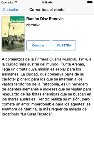 Novela Negra Autores Chilenos screenshot 2