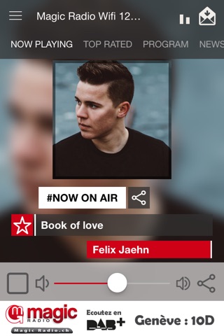 Magic Radio .ch screenshot 2