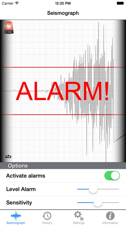 Wake up! Earthquake
