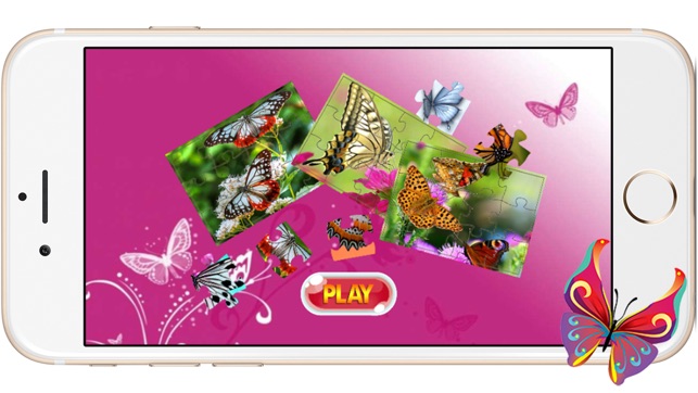 Butterfly Jigsaw Puzzles Games for Preschool Kids(圖4)-速報App