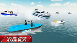 Game screenshot Police Transporter Sea Boat & Ship Sailing Sim apk