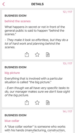 Body Business idioms in English(圖1)-速報App