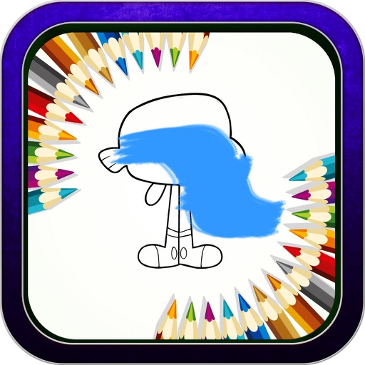 Color Book "for Gumball" Version iOS App