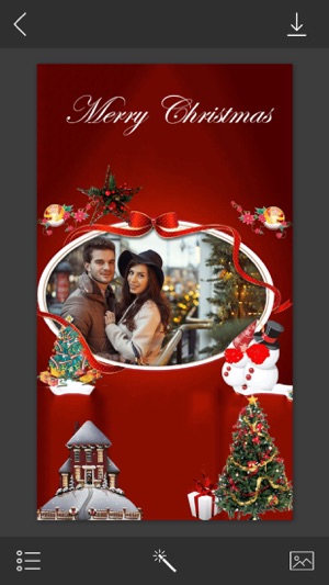 Holiday Xmas Picture Frame - Picture Editor(圖4)-速報App