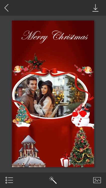 Holiday Xmas Picture Frame - Picture Editor screenshot-3