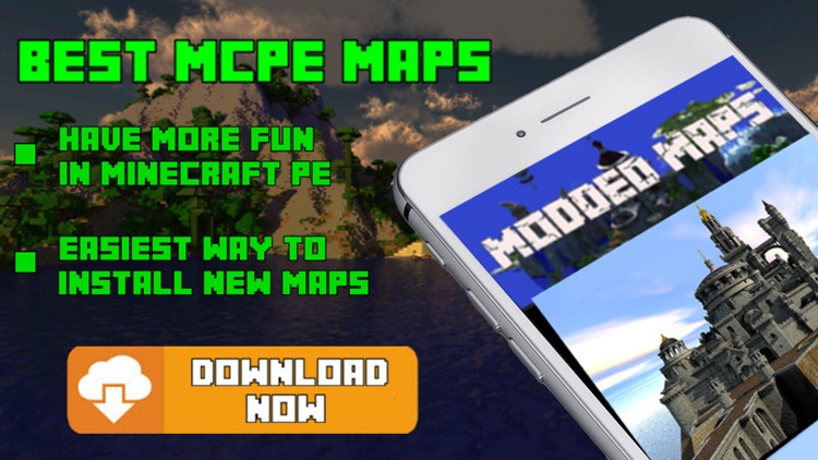 Modded Maps for Minecraft PE (Pocket Edition) MCPE