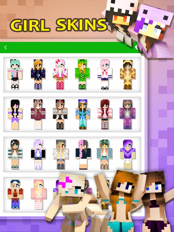 Girl Skins Creator for Minecraft Pocket Editionのおすすめ画像1