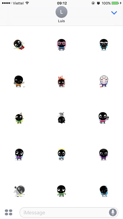 Skullington Mini Stickers