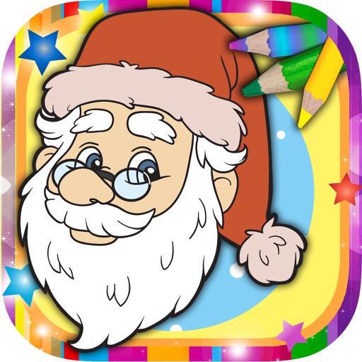 Christmas Coloring Book Pages – Paint & Draw iOS App