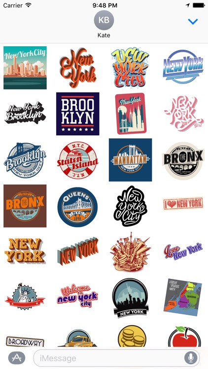 New York City Stickers