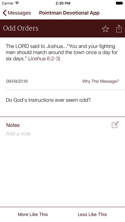 Pointman Devotional App