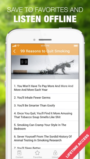 Quit Smoking Audio Help Tips Stop Now and Forever(圖3)-速報App